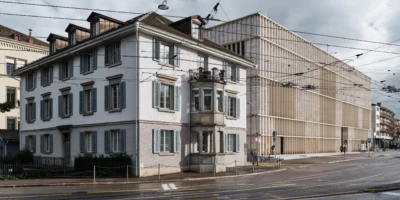 Das Gebäude des ZRWP an der Kantonsschulstrasse in Zürich.